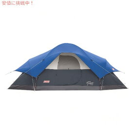 コールマン 8人用 ドームテント レッドキャニオン ブルー キャンプ Coleman Red Canyon 8-Person Modified Dome Tent Blue