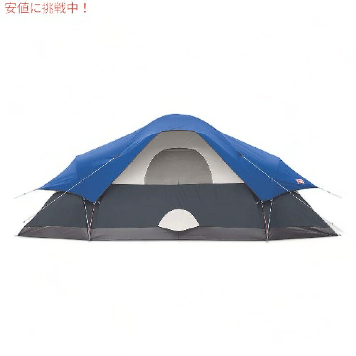 楽天市場】コールマン 8人用 ドームテント レッドキャニオン ブルー  