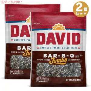 yő1,000~N[|111109:59܂Łz2Zbg DAVID Ђ܂̎ W{TCY@o[xL[ 149g David Seeds Jumbo Sunflower Barbeque Flavor 5.25oz