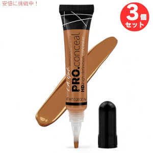 3�Z�b�g L.A. GIRL Pro Conceal L.A. GIRL �v���R���V�[���[ [GC983 Fawn �t�@�E��]
