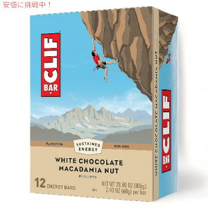 yő1,000~N[|92401:59܂ŁzCLIF Bar Energy Bar, White Chocolate Macadamia Nto[ GiW[o[ [zCg`R[g}J_~A] 12