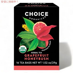 `CXI[KjbNX I[KjbN n[ueB[ O[vt[c nj[ubV 16 eB[obO JtFCX Choice Organics Organic Herbal Tea