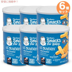 yő2,000~N[|121101:59܂Łz6Zbg K[o[ N`[Y }Ch`F_[ 42g ĂXibN p XibN 8ȏ Gerber Lil' Crunchies