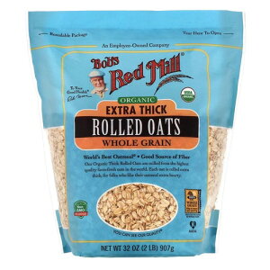 yő1,000~N[|91101:59܂ŁzBob's Red Mill Organic Extra Thick 32oz / {uYbh~ I[KjbN GNXgVbN  [hI[c S I[g~[ I[c 907g