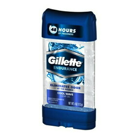 ジレット クリアージェル 107g デオドラント　クールウェーブ Gillette Endurance Cool Wave Clear Gel Anti-Perspirant & Deodorant