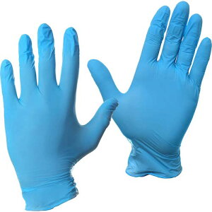 GH Heavy Duty ĝ jgO[u 100 ebNXt[ pE_[t[ [u[] M/LTCY jg Nitrile Disposable Gloves 100-Pc Latex Free Powder Free