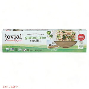�y�ő�2000�~�N�[�|�� 5/16(�y)01:59 �܂ŁzJovial Organic Brown Rice Pasta Gluten Free Capellini 12 oz / �I�[�K�j�b�N ���ăp�X�^ �J�b�y���[�j �O���e���t���[ 340g