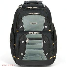 Targus ターガス ドリフターII 17インチノートパソコン用バックパック ブラック/グレー TSB239US Drifter II Backpack Black/Gray