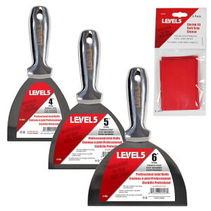 �y3�Z�b�g�zLEVEL5 �X�e�����X�� �W���C���g�i�C�t ��̌^�I�[�����^�� �v���i�� �ϕ��H�� �A���S�m�~�b�N�f�U�C�� 3-Pack One-Piece Stainless Steel Joint Knife
