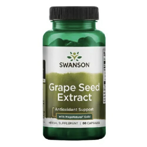 スワンソン グレープシードエキス 100 mg 60粒 Swanson Grapeseed Extract 100 mg  60 Capsules