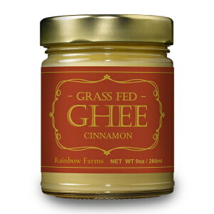 yʌ 266mlzViC{[t@[Y OEM[o^[ Rainbow Farms Gourmet Ghee Butter Cinnamon flavor 9oz o^[ o^[ o^[IC o^[R[q[ OXtFbh