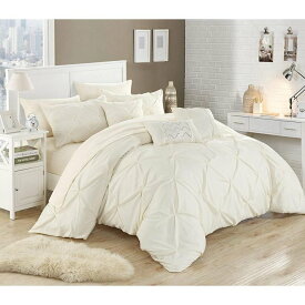 【最大2,000円クーポン6月11日1:59まで】Chic Home 掛け布団セット Hannah 8 Piece Comforter Setアメリカ輸入家具　アメリカ輸入雑貨 アメリカーナがお届け!