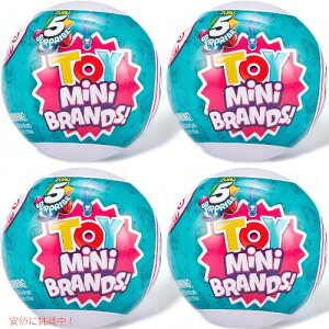 Zuru Y 5 TvCY gC ~Xe[JvZ ~j uh  4pbN V[Y 3 5 Surpise Toys Series 3 Mini Brands 4 Pack
