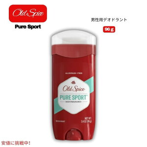 Old Spice �I�[���h�X�p�C�X 96g �n�C�G���f�������X �s���A�X�|�[�c �����Y �f�I�h�����g Pure Sports 3.4oz