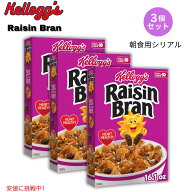 [3個セット] ケロッグ Kelloggs レーズン ブラン 朝食シリアル 16.1 oz Raisin Bran Breakfast Cereal 45…