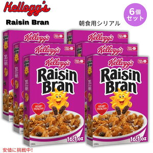 �y�ő�2000�~�N�[�|�� 5/16(�y)01:59 �܂Łz[6�Z�b�g] �P���b�O Kelloggs ���[�Y�� �u���� ���H�V���A�� 16.1 oz Raisin Bran Breakfast Cereal 456g - Plain