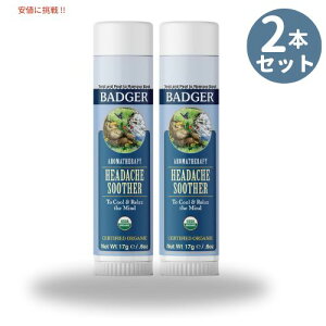 yő1,000~N[|91101:59܂Łz[2{Zbg] oW[ }Cho[ XeBbNXg Badger Mind Balm Stick Rest wb_[`[X[U[ 17g x 2