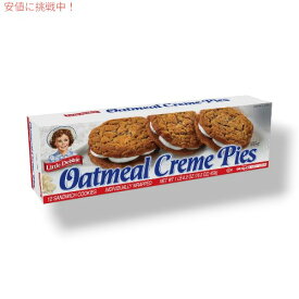 【最大2,000円クーポン6月11日1:59まで】Little Debbie Oatmeal Creme Pies リトル・デビー・オートミール・クリーム・パイ 16.2 oz