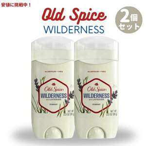 �y�ő�2,000�~�N�[�|��1/29��01:59�܂Łz[2�Z�b�g] Old Spice Wilderness �I�[���h�X�p�C�X �f�I�h�����g �E�B���_�l�X�E�B�Y���x���_�[ 85g (3oz)