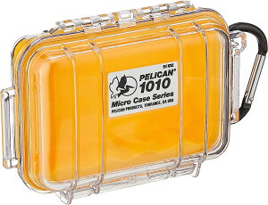 yő1,000~N[|111109:59܂ŁzyJ 1010 }CNP[X [CG[/NA] Pelican 1010 Micro Case [Yellow/Clear] 1010-027-100