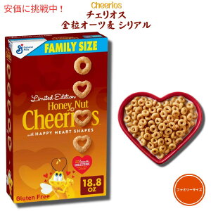 Cheerios �`�F���I [�n�j�[�i�b�c Honey Nut Breakfast Cereal - 18.8 oz / �`�F���I�X �S���I�[�c�� �V���A�� 532g