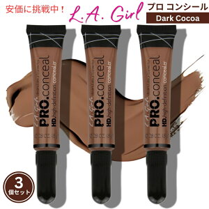 �y�ő�2,000�~�N�[�|��3/11��01:59�܂Łz3�Z�b�g L.A. GIRL Pro Conceal L.A. GIRL Set of 3 �v���R���V�[���[ [GC988 Dark Cocoa �_�[�N�R�R�A]