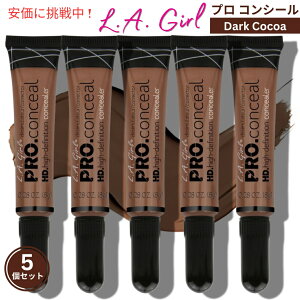 �y�ő�2,000�~�N�[�|��3/11��01:59�܂Łz5�Z�b�g L.A. GIRL Pro Conceal L.A. GIRL Set of 5 �v���R���V�[���[ [GC988 Dark Cocoa �_�[�N�R�R�A]