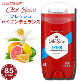 【最大2,000円クーポン8月11日01:59まで】【フレッシュ】Old Spice オールドスパイス ハイエンデュランス デオドラント 85g Red High Endurance Deodorant Fresh 3oz