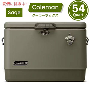 コールマン クーラーボックス 54QT スチールベルトクーラー」の人気 
