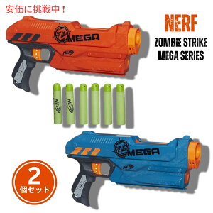 NERF ]rXgCN }OiX N-XgCN KV[Y _[guX^[ 2Zbg Zombie Strike Magnus N-Strike Mega series Dart Blasters 2pack