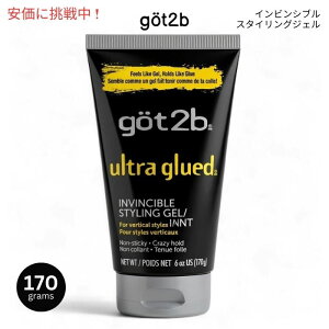 Got2b �S�b�g�D�[�r�[ �E���g���O���[�h �C���r���V�u�� �X�^�C�����O�W�F�� 170g Ultra Glued Invincible Styling Gel 6oz