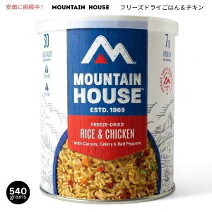 Mountain House CX`L t[YhC H 540g 9Hi1H60gj Rice & Chicken #10 Can Freeze Dried Food