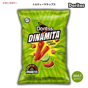 �y�ő�2000�~OFF 4/10��1:59�܂Łz�h���g�X Doritos �f�B�i�~�[�^ ���[���^ �g���e�B�[���`�b�v�X �`���������� 304.7g Dinamita Tortilla Chips Chile Limon 10.75oz