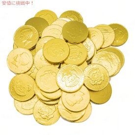 チョコレートラージハーフダラーコイン-5LB密封スタンド Chocolate Large Half Dollar Coins - 5 LB Resealable Stand