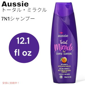 I[W[ Aussie g[^ ~N 7N1 Vv[ AvRbgI[XgA}J_~A 360ml Total Miracle 7N1 Shampoo 12.1 fl oz