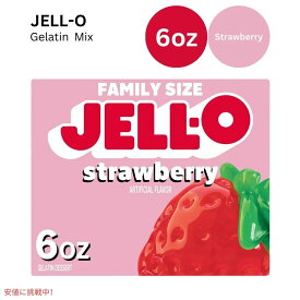 ジェロ― カップ ストロベリー 6オンス JELL-O Cups Strawberry 6oz