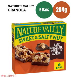 �l�C�`���[�o���[ �X�E�B�[�g���\���e�B �_�[�N�`���R���[�g �O���m�[���o�[ 7.4�I���X x 6�� Nature Valley Dark Chocolate Granola Bars 7.4oz x 6ct