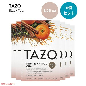 y6ZbgzTAZO ^] pvLXpCX `C ubNeB[obO 20 x6 ܂Ƃߔ Pumpkin Spice Chai Black Tea Bags
