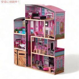 キッドクラフト KidKraft 木製ドールハウス シママンション 12インチ人形用 Wooden Dollhouse Shimmer Mansion for 12" Dolls