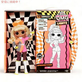 【スーパーSALE 最大2000円OFFクーポン 6/11 1:59まで】L.O.L.サプライズ O.M.G. ライツ スピードスター ファッションドール LOL Surprise! O.M.G. Lights Speedster Fashion Doll