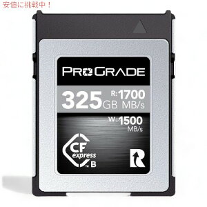ProGrade Digital �v���O���[�h�f�W�^�� 325GB CFexpress �^�C�vB �������[�J�[�h 325GB CFexpress Type B Memory Card