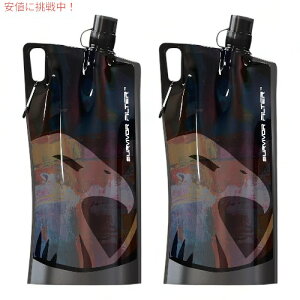 yő1,000~N[|10901:59܂ŁzToCo[tB^[ ubN܂肽ݎEH[^[{g Survivor Filter Black Collapsible Water Bottles