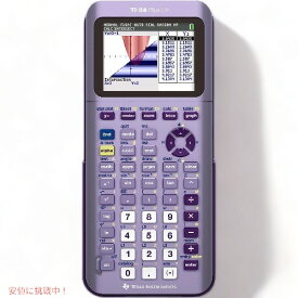 【最大2,000円クーポン5月27日1:59まで】テキサス インスツルメンツ グラフ電卓 TI-84 プラス CE アイリス/パープル Texas Instruments TI-84 Plus CE Color Graphing Calculator (Infinitely Iris)