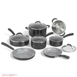 NCWi[g Cuisinart@Z~JXT 11Zbg mXeBbN NbNEFA Cuisinart 11-Piece Nonstick Cookware Set Ceramica XT 733-30H