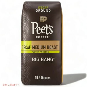 s[cR[q[ fJtF [rbOo] OEhR[q[ ~fBA[Xg 297g / Peet's Coffee Decaf Big Bang Medium Roast Ground Coffee 10.5oz