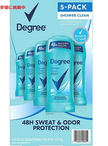 �y�ő�1,000�~�N�[�|��12��26��01:59�܂Łz[5�Z�b�g] Degree Antiperspirant Deodorant Shower Clean 2.6oz / �f�B�O���[ �A���`�p�[�V�s�����g �f�I�h�����g �V�����[�N���[�� 74g