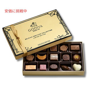 GODIVA SfBo xM[`RNV Mtg{bNX 15 #16154 Belgian Heritage Collection Gift Box 15pcs