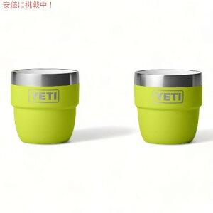 J[CGeB u[ X^bLOJbv ^fM GXvb\ R[q[Jbv 2Zbg 118ml [Vg[Y] / YETI Rambler 4oz Stackable Cup [Chartreuse]