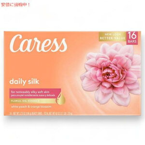 Caress �P�A�[�Y �V���N�G�b�Z���X �Ό� 106g 16���� / Silkening Beauty Bar Daily Silk 3.75oz 16ct