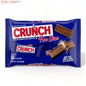 Crunch クランチ ファンサイズ チョコレートバー 283g Fun Size Chocolate Bar 10oz